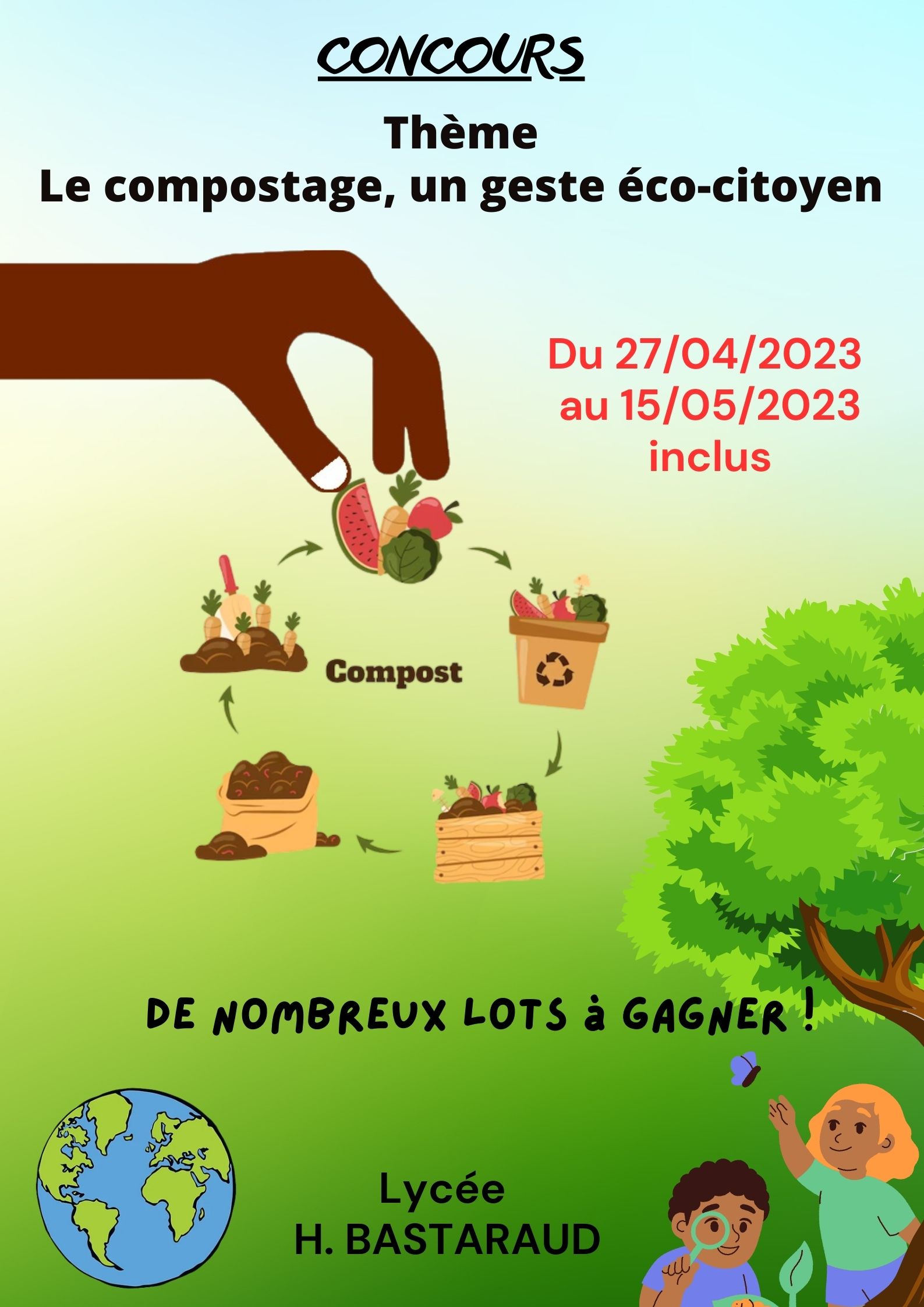 Compost’quiz et concours Lycée polyvalent Hyacinthe Bastaraud